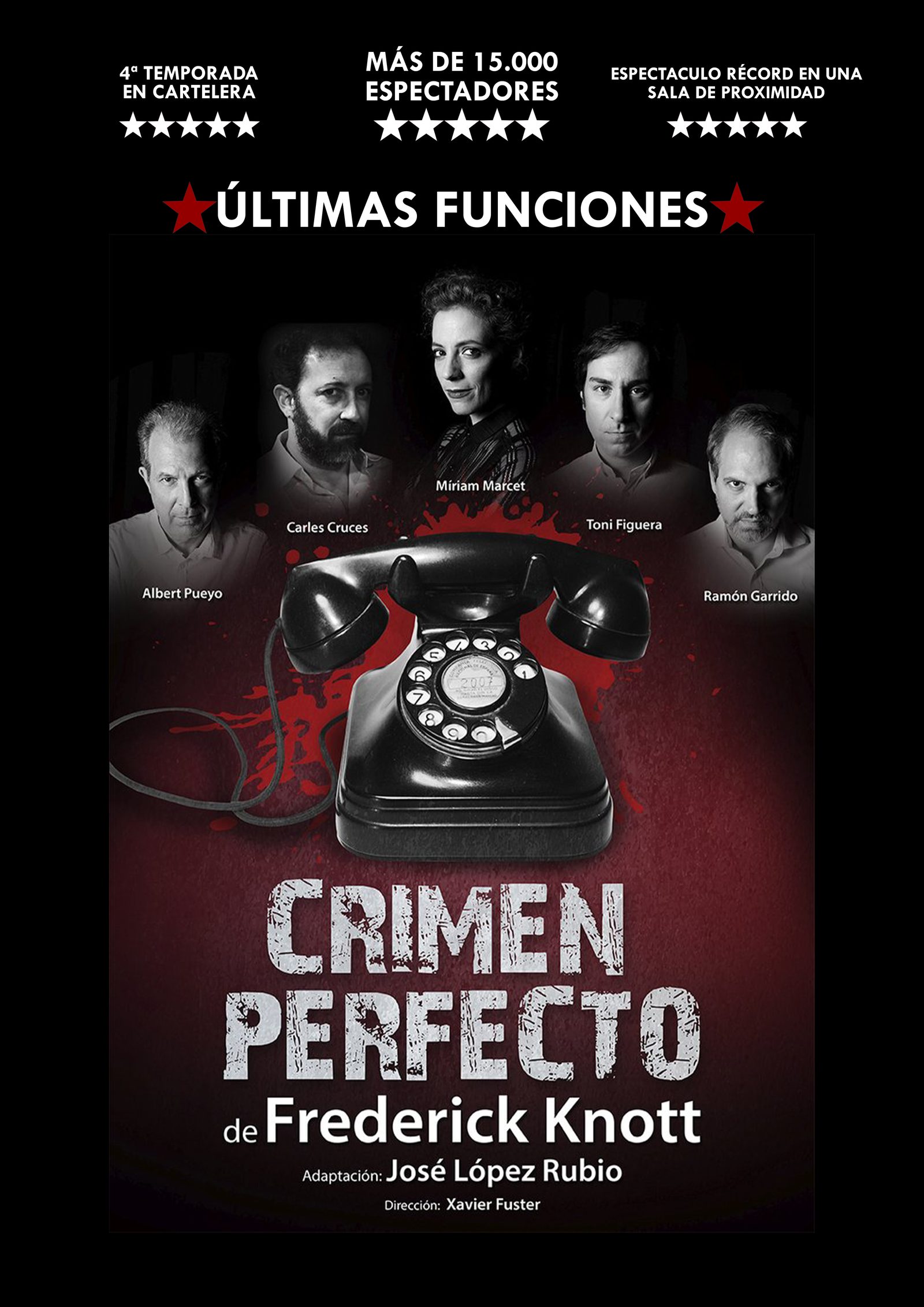 Crimen Perfecto 22 Crimen Perfecto - Teatro en Barcelona