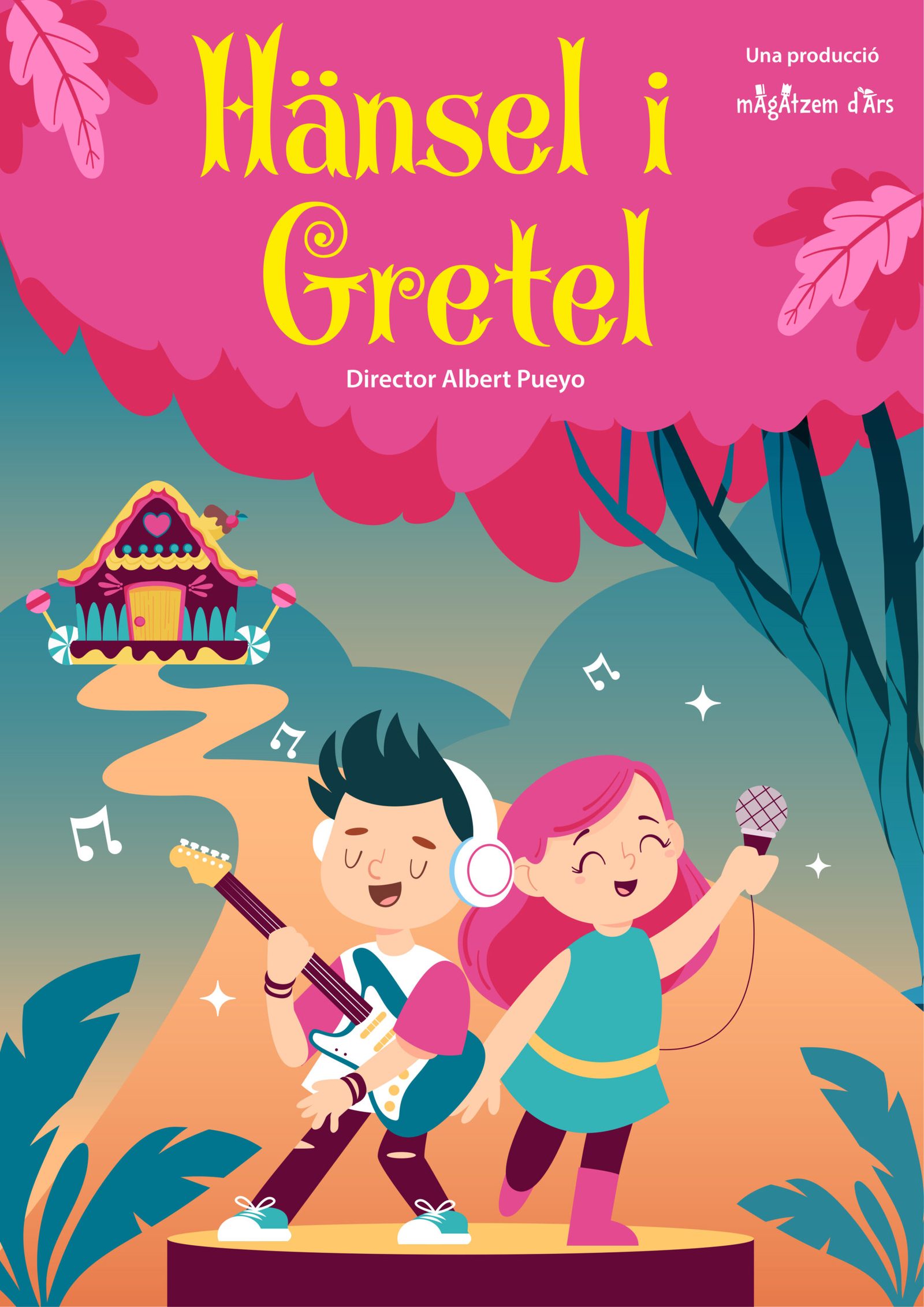 Cartell de l'obra Hänsel i Gretel a la Sala Ars Teatre de Barcelona